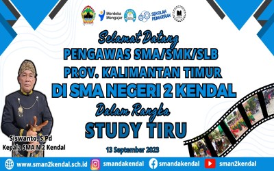 Selamat Datang Pengawas SMA/SMK/SLB Provinsi Kalimantan Timur